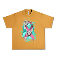 Peanut Butter cancer ribbon Urban Heavy Tee - CowGirlArtShop