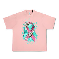 Salmon cancer ribbon Urban Heavy Tee - CowGirlArtShop