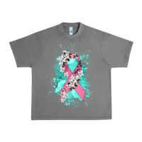 Tornado cancer ribbon Urban Heavy Tee - CowGirlArtShop