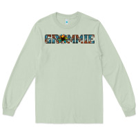 Matcha grammie cowhide sunflower 1 Long Sleeve Tee - Jasminsmagicworld