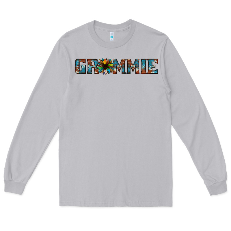 Grammie Cowhide Sunflower 1 Long Sleeve Tee by Jasminsmagicworld | Teevron