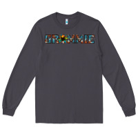 Smoke grammie cowhide sunflower 1 Long Sleeve Tee - Jasminsmagicworld