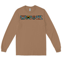 Toasted Coconut grammie cowhide sunflower 1 Long Sleeve Tee - Jasminsmagicworld
