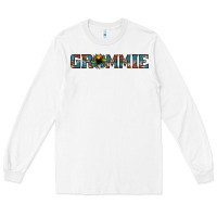 White grammie cowhide sunflower 1 Long Sleeve Tee - Jasminsmagicworld