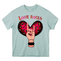 Love Rocks Heavy Core Tee | Teevron