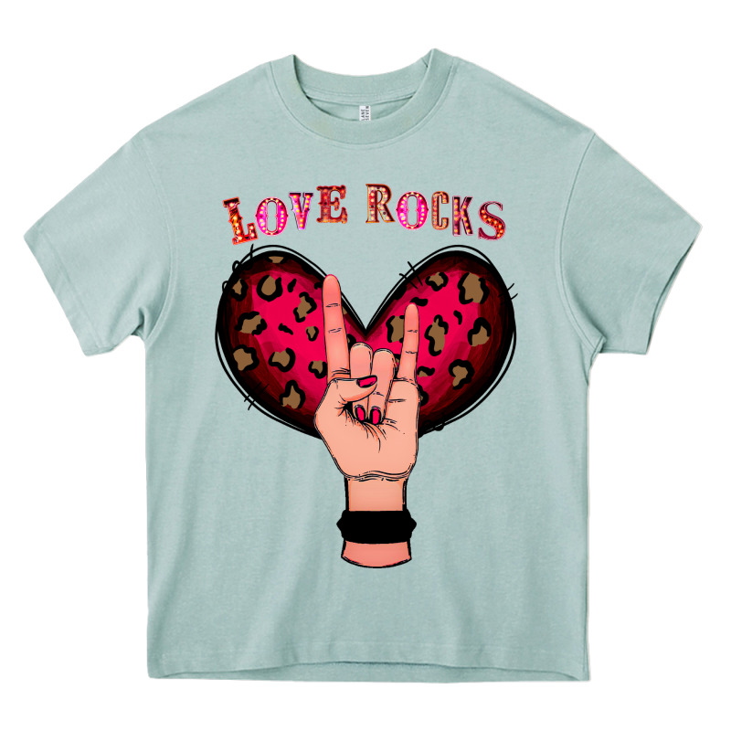 Love Rocks Heavy Core Tee by Bettercallsaul | Teevron
