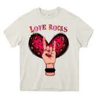 Cream Love Rocks Heavy Core Tee - Bettercallsaul