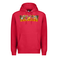 Cardinal Nach Valentine Premium Hoodie - CowhideDigitalArt