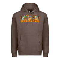 Coffee Nach Valentine Premium Hoodie - CowhideDigitalArt