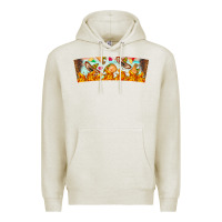 Oatmeal Heather Nach Valentine Premium Hoodie - CowhideDigitalArt