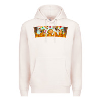 Pale Pink Nach Valentine Premium Hoodie - CowhideDigitalArt