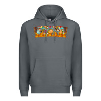 Rock Nach Valentine Premium Hoodie - CowhideDigitalArt