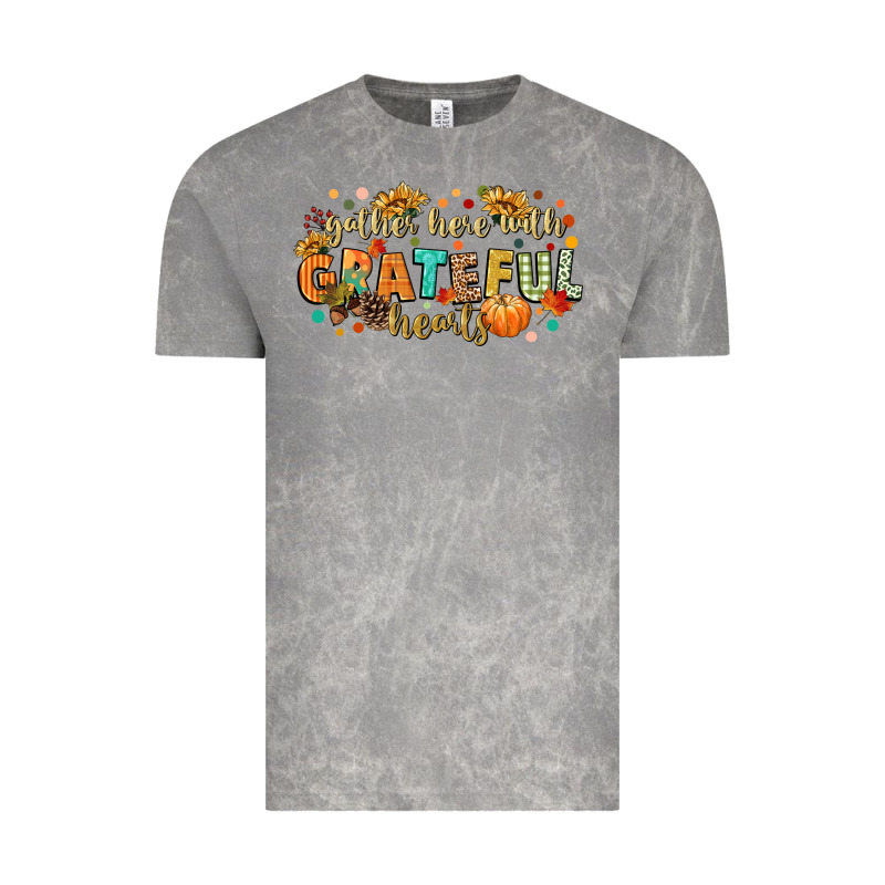 Gather Here With Grateful Hearts Vintage Tee by CowGirlArtShop | Teevron