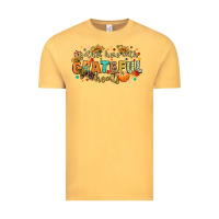 Vintage Mustard gather here with grateful hearts Vintage Tee - CowGirlArtShop