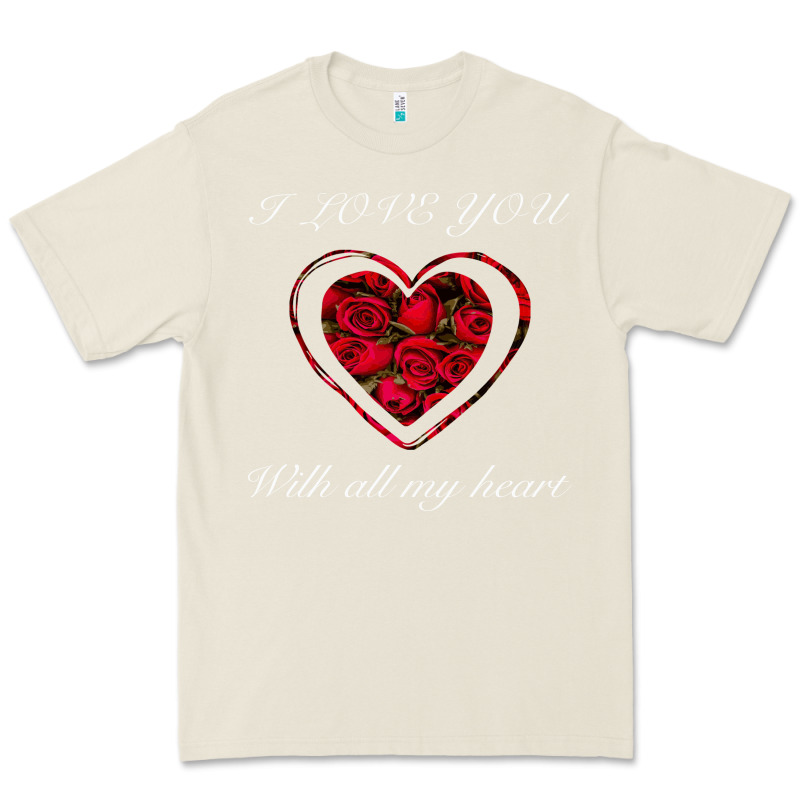 I Love You With All My Heart Premium Tee by Bettercallsaul | Teevron