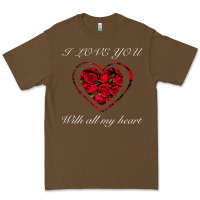 Cacao I love you with all my heart Premium Tee - Bettercallsaul