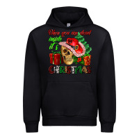 Black when you are dead inside its Christmas Urban Hoodie - AdoDesignShop