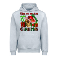 Heather Grey when you are dead inside its Christmas Urban Hoodie - AdoDesignShop
