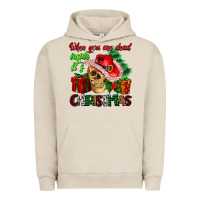 Pigment French Oak when you are dead inside its Christmas Urban Hoodie - AdoDesignShop