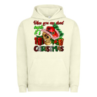 Pigment Pistachio when you are dead inside its Christmas Urban Hoodie - AdoDesignShop