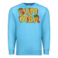 Ocean Blue summer mango Premium Sweatshirt - BarkalooDesign