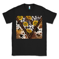 Black western sunflowers and cowhide tumbler tbs Classic Tee - TumblerDesignByShophia