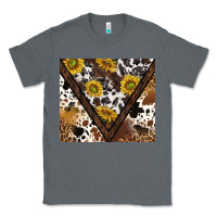 Western Sunflowers And Cowhide Tumbler Tbs Classic Tee | Teevron