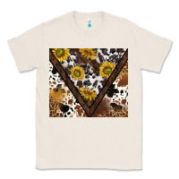 Natural western sunflowers and cowhide tumbler tbs Classic Tee - TumblerDesignByShophia