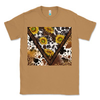 Toasted Coconut western sunflowers and cowhide tumbler tbs Classic Tee - TumblerDesignByShophia