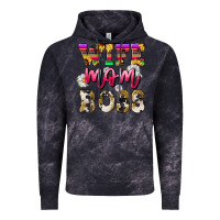 Cloud Black Wife mom boss daisy Mother's Day Vintage Hoodie - HowdyJamesFarm