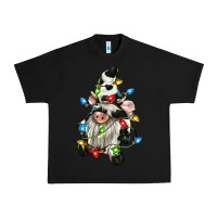 Black christmas cow gnome Urban Heavy Tee - CowGirlArtShop