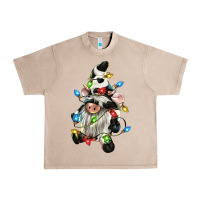 French Oak christmas cow gnome Urban Heavy Tee - CowGirlArtShop