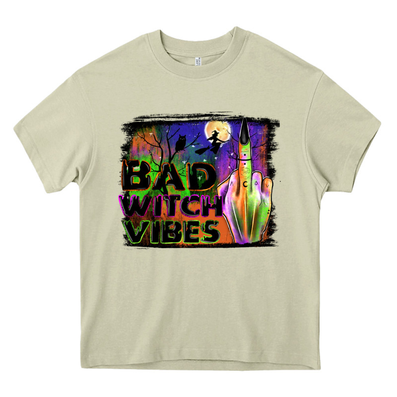 Bad Witch Vibes Heavy Core Tee by JahusDesignShop | Teevron