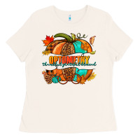 Bone optometry thankful grateful blessed pumpkin Ladies Tee - NancyCooperArtShop