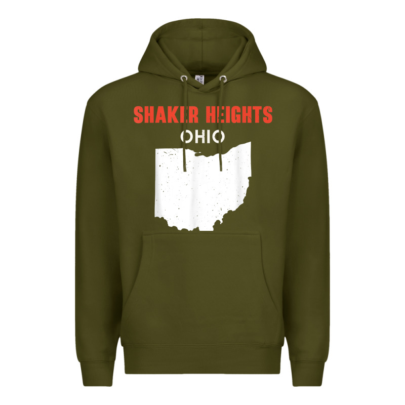 Shaker Heights Ohio Usa State America Travel Ohioan Premium Hoodie by trangStudio | Teevron