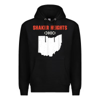 Black shaker heights ohio usa state america travel ohioan Premium Hoodie - trangStudio