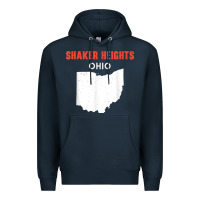 Navy shaker heights ohio usa state america travel ohioan Premium Hoodie - trangStudio