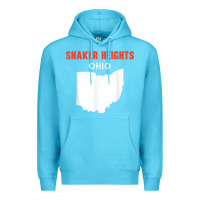 Ocean Blue shaker heights ohio usa state america travel ohioan Premium Hoodie - trangStudio