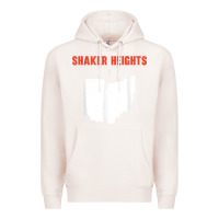 Pale Pink shaker heights ohio usa state america travel ohioan Premium Hoodie - trangStudio