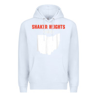 White shaker heights ohio usa state america travel ohioan Premium Hoodie - trangStudio
