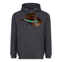 Smoke cowboy cap Heavyweight Hoodie - BarkalooDesign