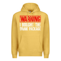 Antique Gold Mens Warning I Bought The Drink Package Cruise Shirts [Men] Premium Hoodie - trangStudio