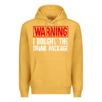 Mustard Mens Warning I Bought The Drink Package Cruise Shirts [Men] Premium Hoodie - trangStudio