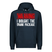 Navy Mens Warning I Bought The Drink Package Cruise Shirts [Men] Premium Hoodie - trangStudio