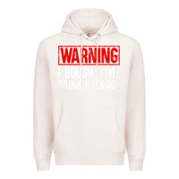 Pale Pink Mens Warning I Bought The Drink Package Cruise Shirts [Men] Premium Hoodie - trangStudio