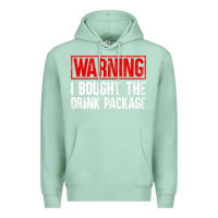 Seafoam Mens Warning I Bought The Drink Package Cruise Shirts [Men] Premium Hoodie - trangStudio