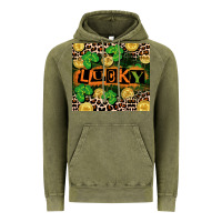 Vintage Olive St. Patricks Day lucky Vintage Hoodie - CowGirlArtShop