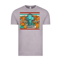 Vintage Zinc fall thankfull cross Vintage Tee - Jasminsmagicworld