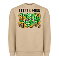 Mushroom little miss shenanigans St. Patrick's Heavyweight Sweatshirt - LillyAllenDesigns