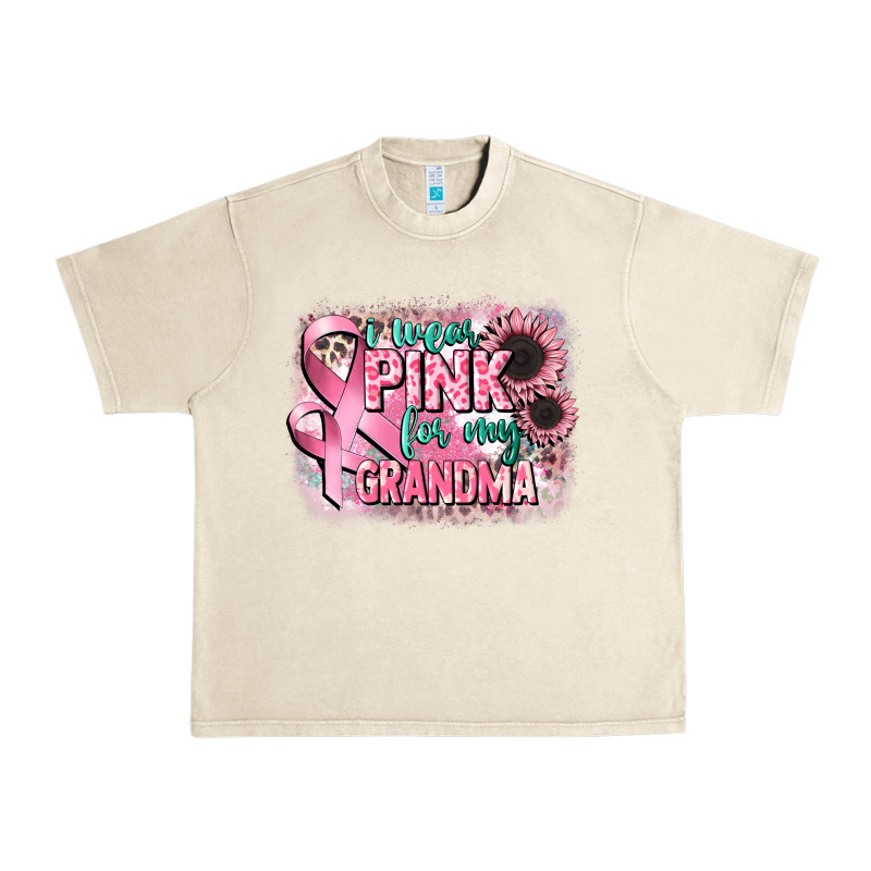 I Wear Pink For My Grandma Urban Heavy Tee by CowGirlArtShop | Teevron
